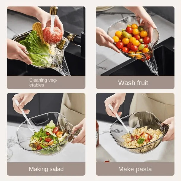 Multi-Functional Kitchen Drain Basket